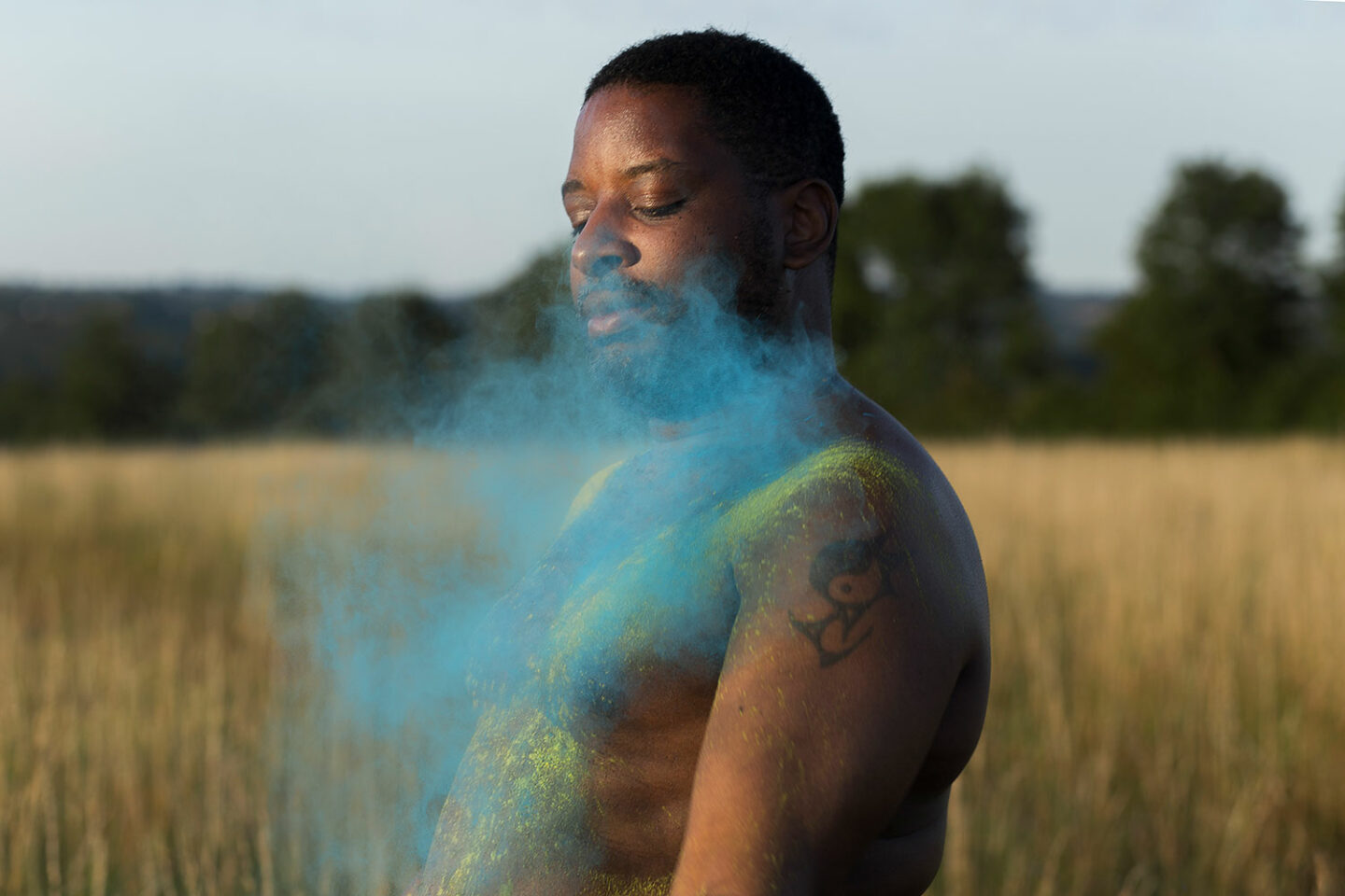 une séance en pleine air avec Seb suite à un bon cadeau de photo-thérapie